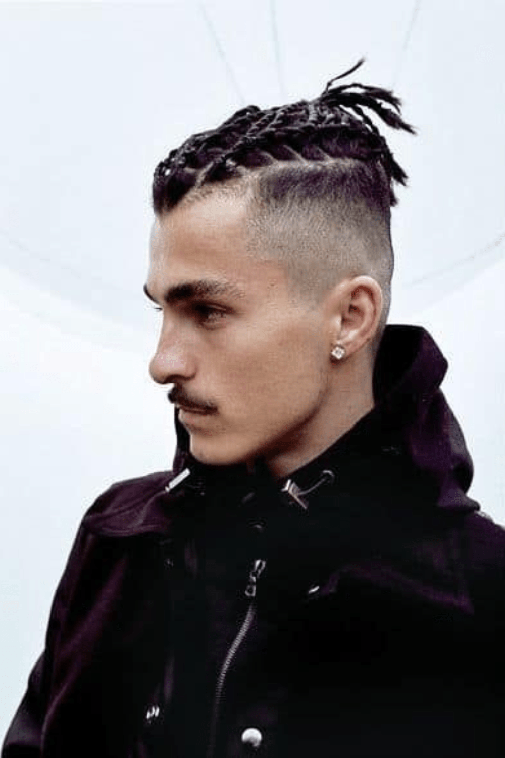 Round Face Men Hairstyle Bold And Confident