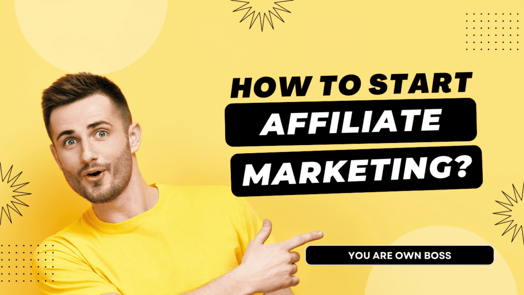 how to start affiliate marketing with no money