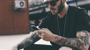 men tattoo