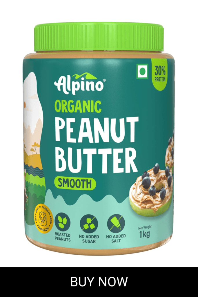 ALPINO Organic Natural Peanut Butter Smooth