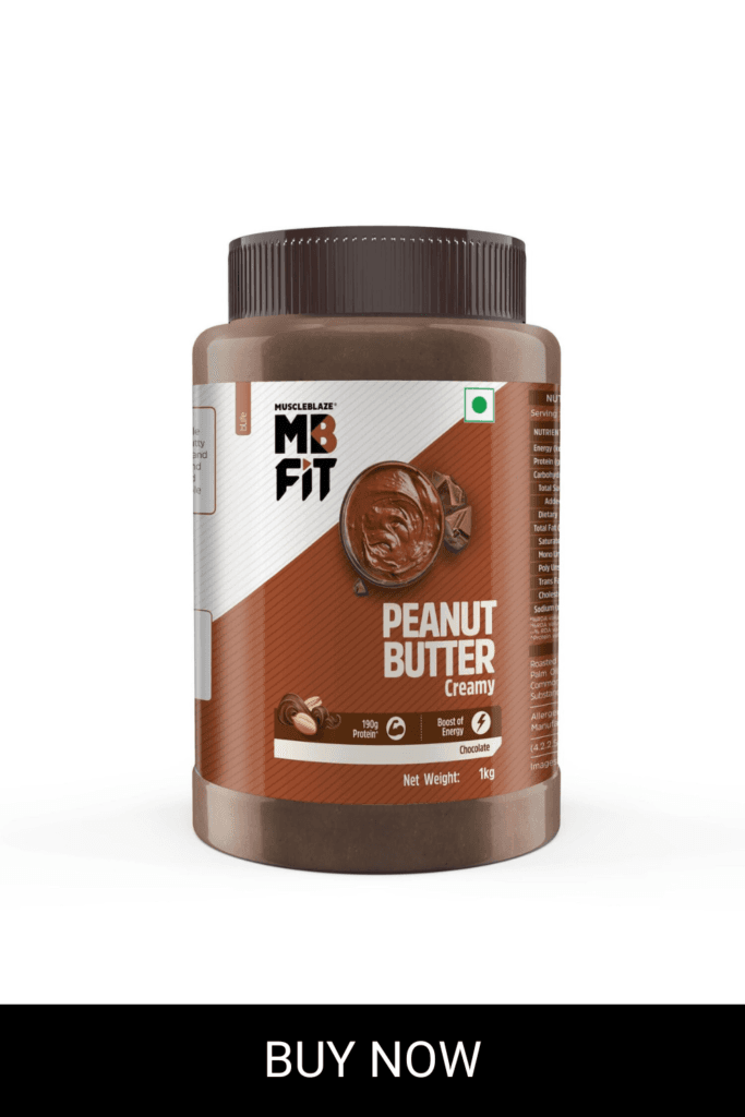 MuscleBlaze Fit Chocolate Peanut Butter (Creamy
