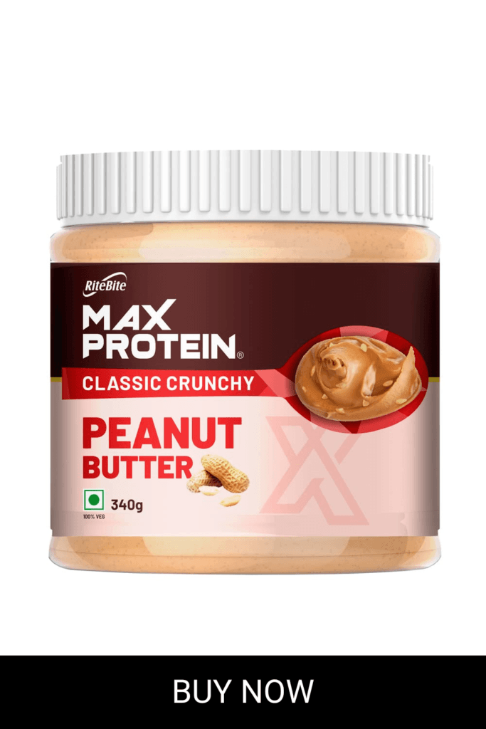 Ritebite Max Protein Peanut Spread - Classic Crunchy Peanut Butter