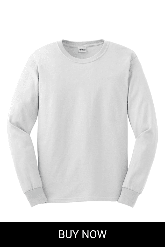 Gildan Men's Ultra Cotton Long Sleeve T-Shirt, Style G2400