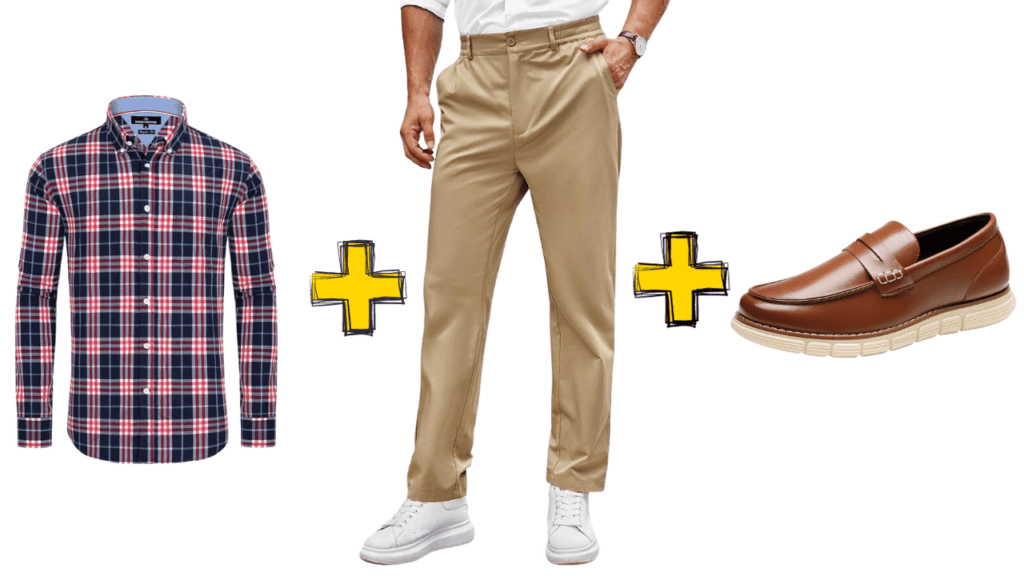 Gingham Gent: Country Concert Outfit