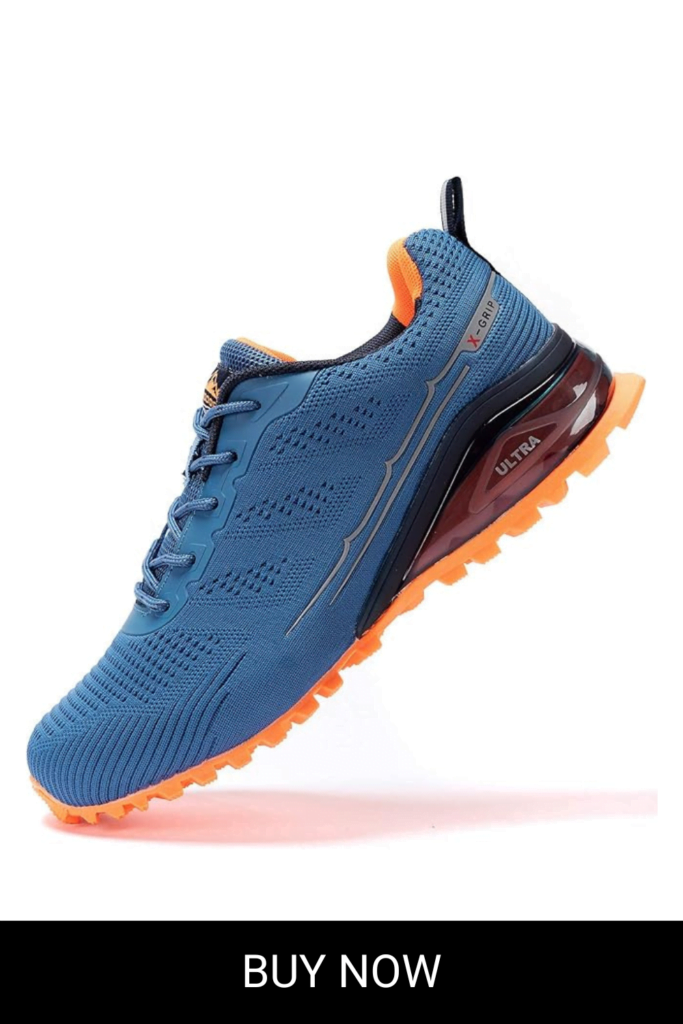 Kricely Men's Trail Running Shoes Fashion Walking Hiking Sneakers for Men Tennis Cross Training Shoe Outdoor Snearker Mens Casual Workout Footwear
