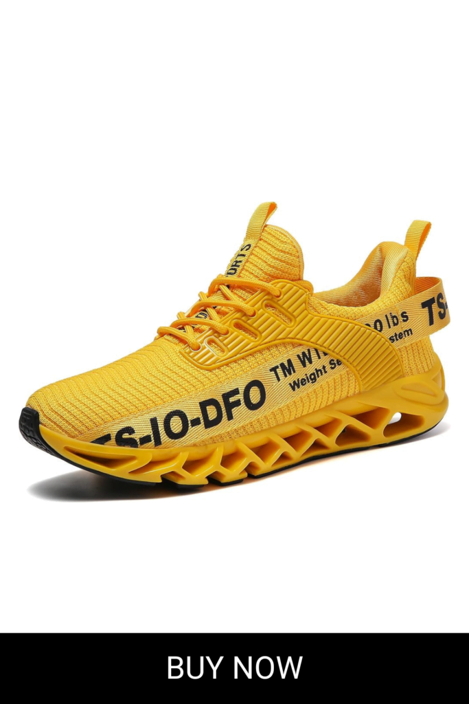Men Athletic Shoes Breathable Running Shoes Non-Slip Fashion Sneakers