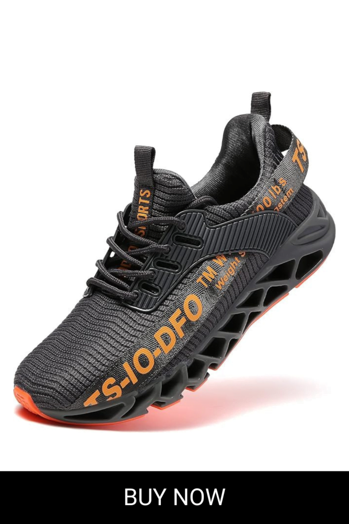 Men Athletic Shoes Breathable Running Shoes Non-Slip Fashion Sneakers