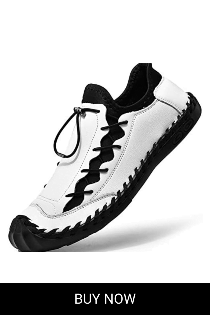 Mens Casual Shoes for Men's Leather Loafers Boat Dress Driving Men Black Brown Yellow White Big Size Wide Summer Breathable Fashion Walking Work Office Business Male Handmade