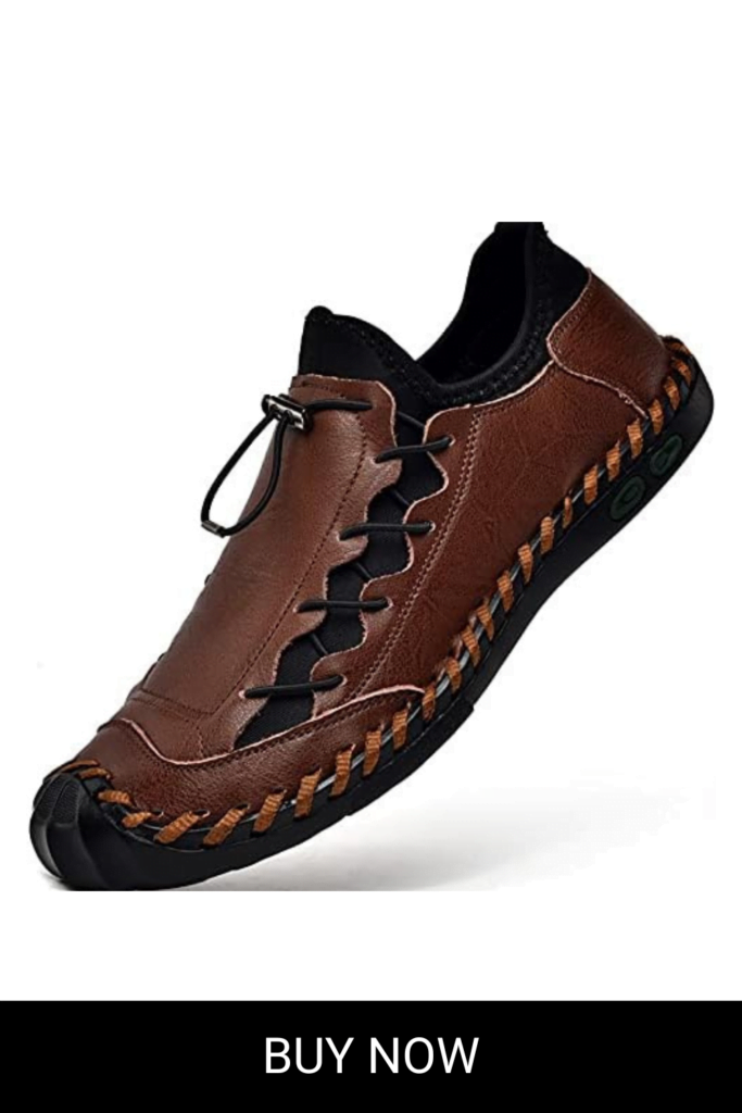 Mens Casual Shoes for Men's Leather Loafers Boat Dress Driving Men Black Brown Yellow White Big Size Wide Summer Breathable Fashion Walking Work Office Business Male Handmade