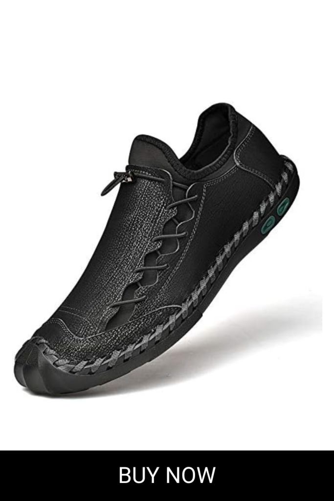 Mens Casual Shoes for Men's Leather Loafers Boat Dress Driving Men Black Brown Yellow White Big Size Wide Summer Breathable Fashion Walking Work Office Business Male Handmade