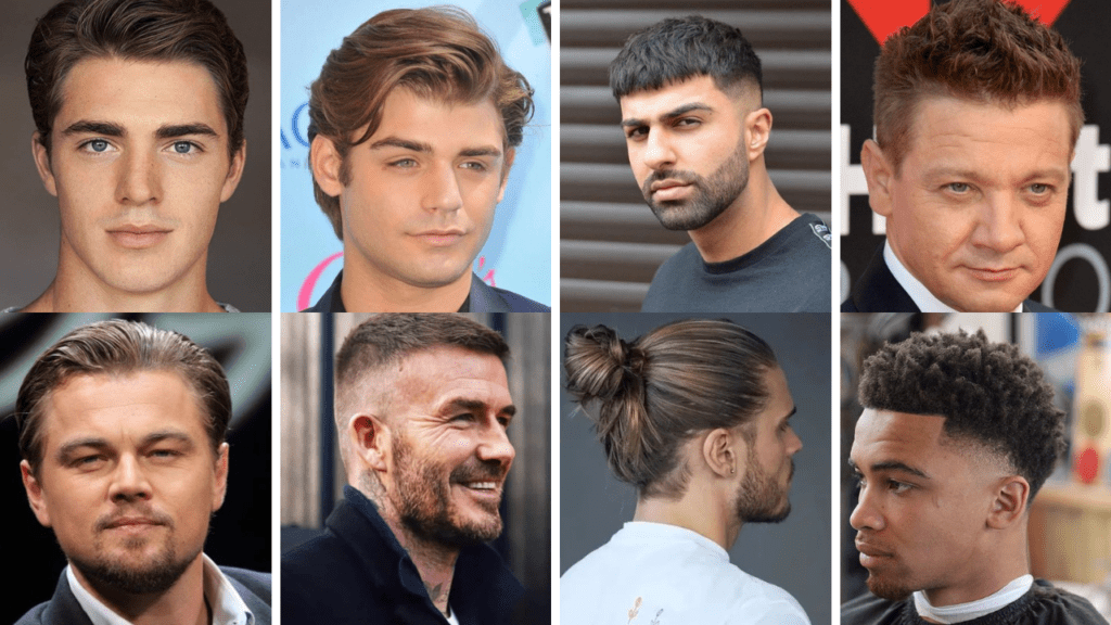 round face men hairstyle