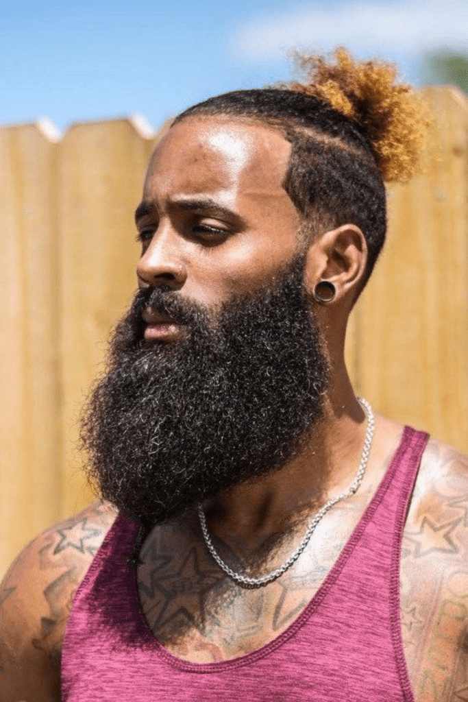 The Hipster Beard - beard styles for black men