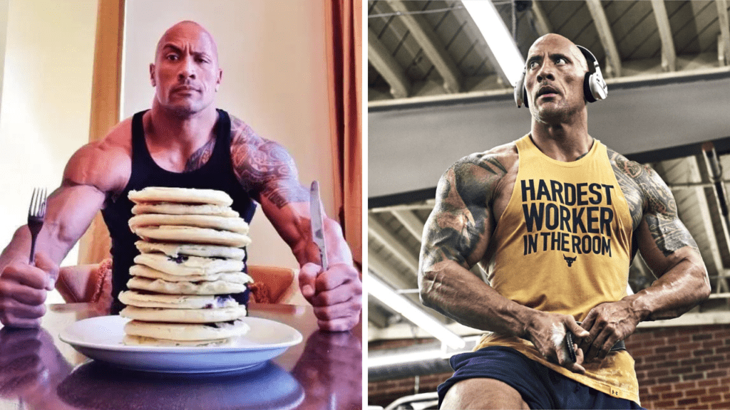 Dwayne Johnson Diet and Workout