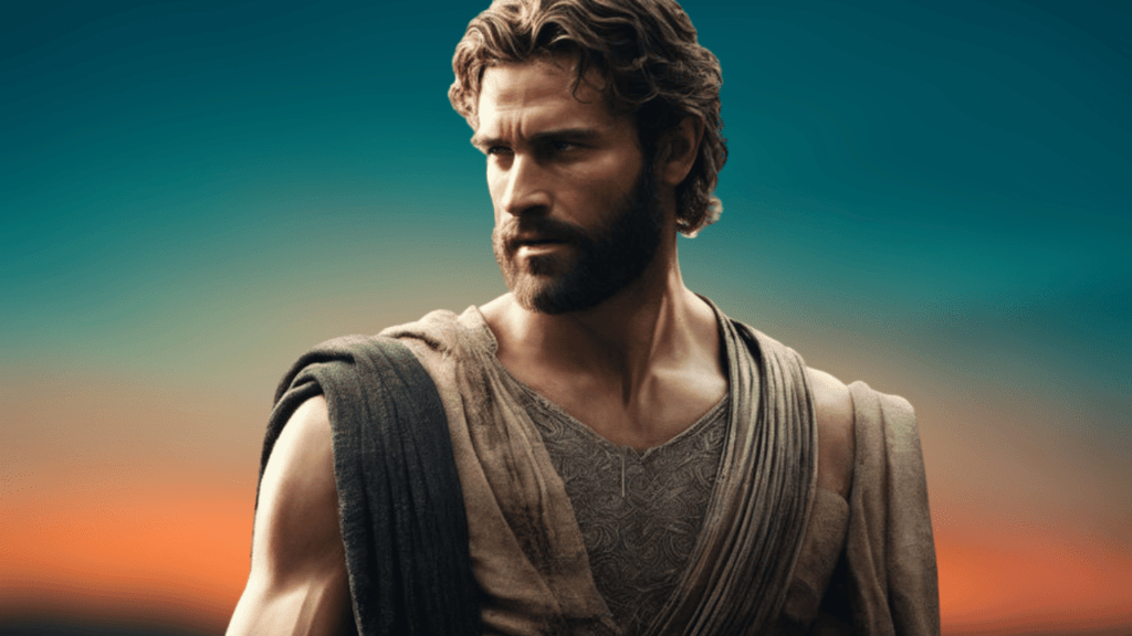 what does odysseus do on the island of cicones that best shows the trait of leadership?