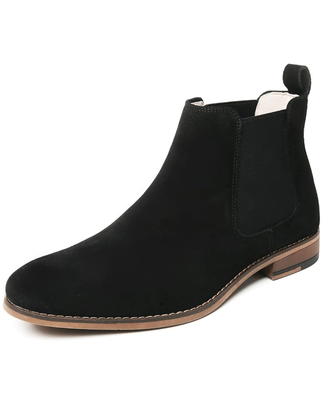 Men Chelsea Boots Casual Suede Dress Boots Comfortable Oxfords Ankle Chukka Boots for Men