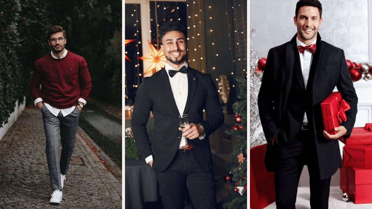 christmas men outfit