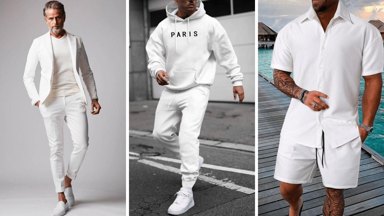 All White Men Outfit Ideas You Can't Miss! - Men's Dream Lifestyle
