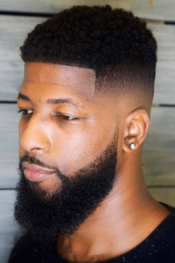 The Classic Fade: black men hairstyle