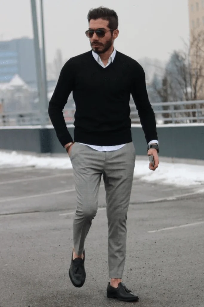 Timeless Tailoring: business casual men outfit