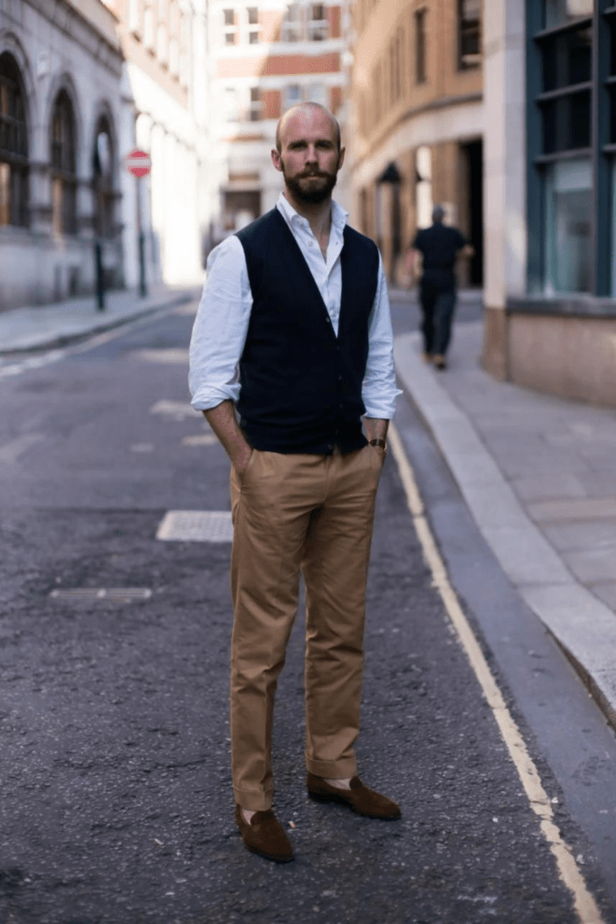Preppy Perfection: business casual men outfit