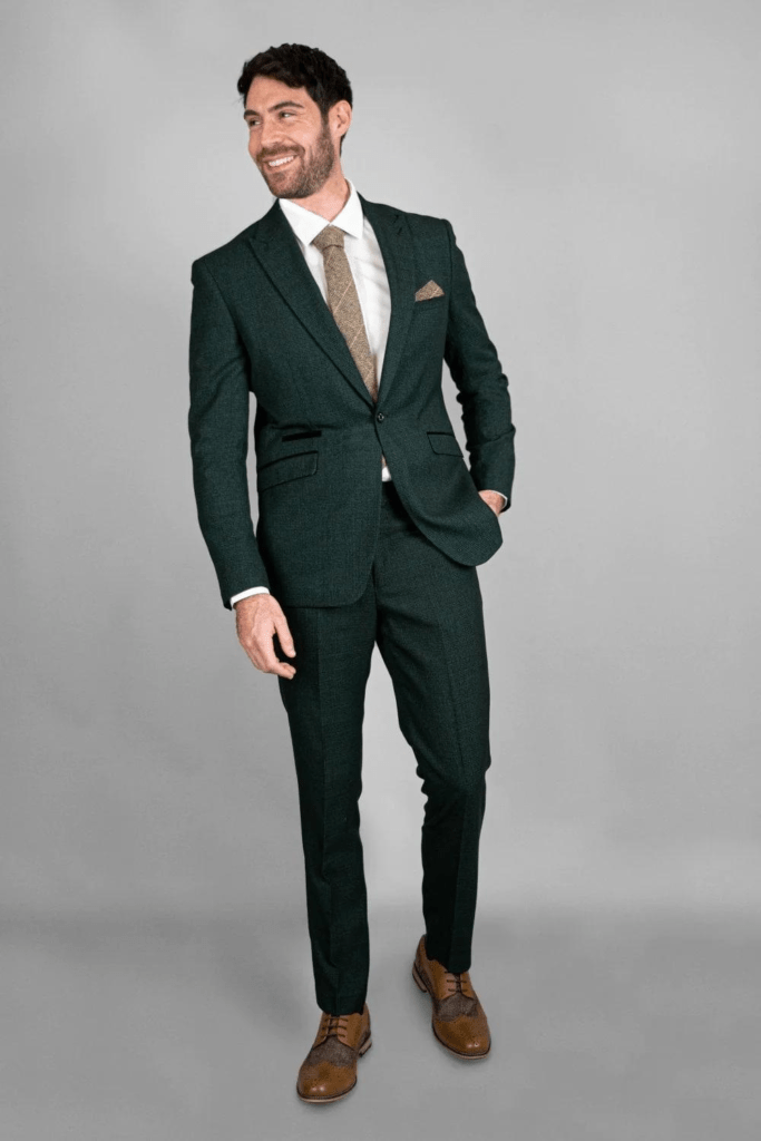 Statement Suit: business casual men outfit