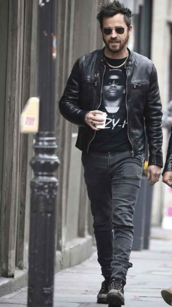 Punk Rock Rebel: grey jeans men outfit