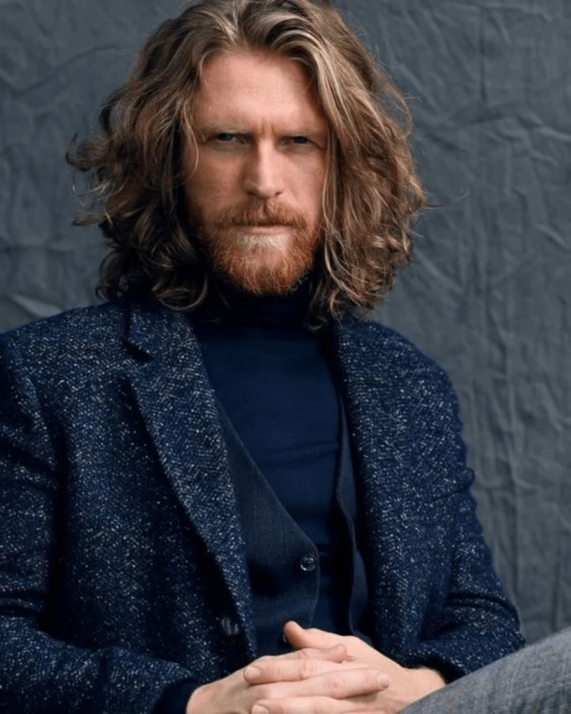 The Classic Long Layers: hairstyles for guys with long hair