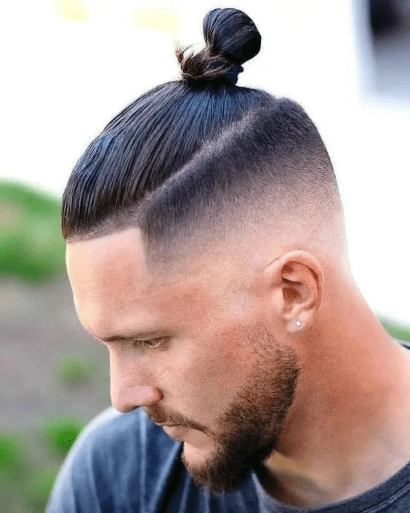 The Top Knot: hairstyles for guys with long hair