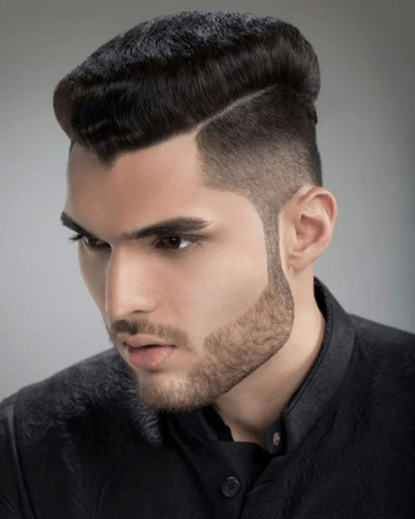The Box Fade for indian men's hairstyles