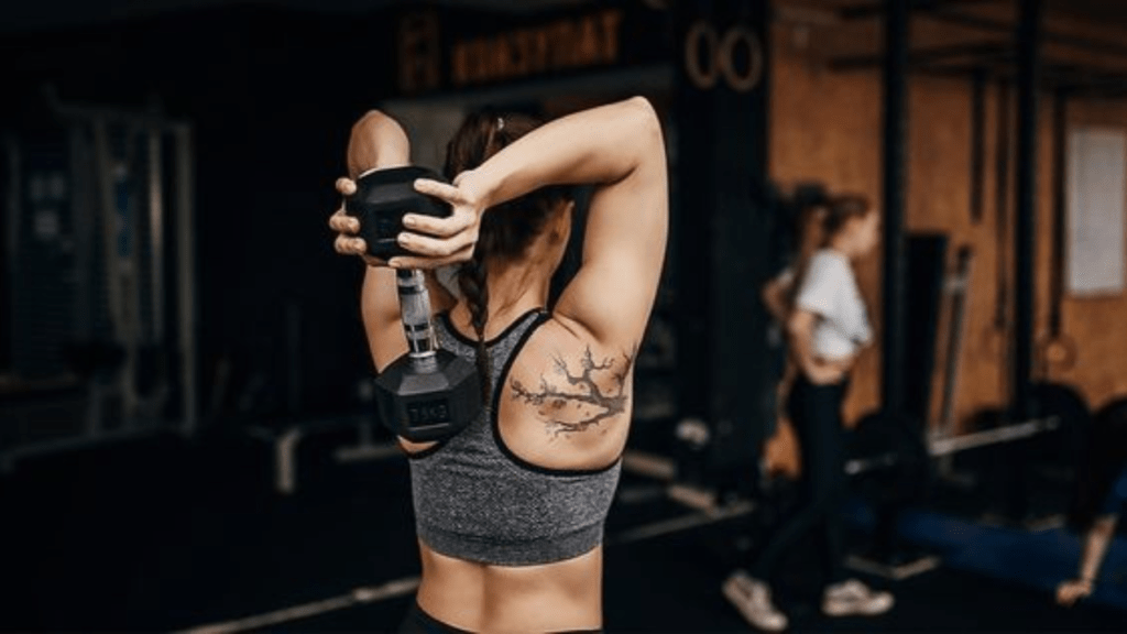 Tricep Extensions: Beginner WeightLifting Routine Sculpt Your Strength