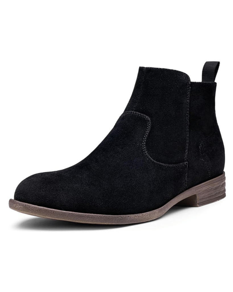 Jousen Men's Chelsea Boots Suede Boots for Men Casual Dress Boots Mens Chukka Ankle Boots