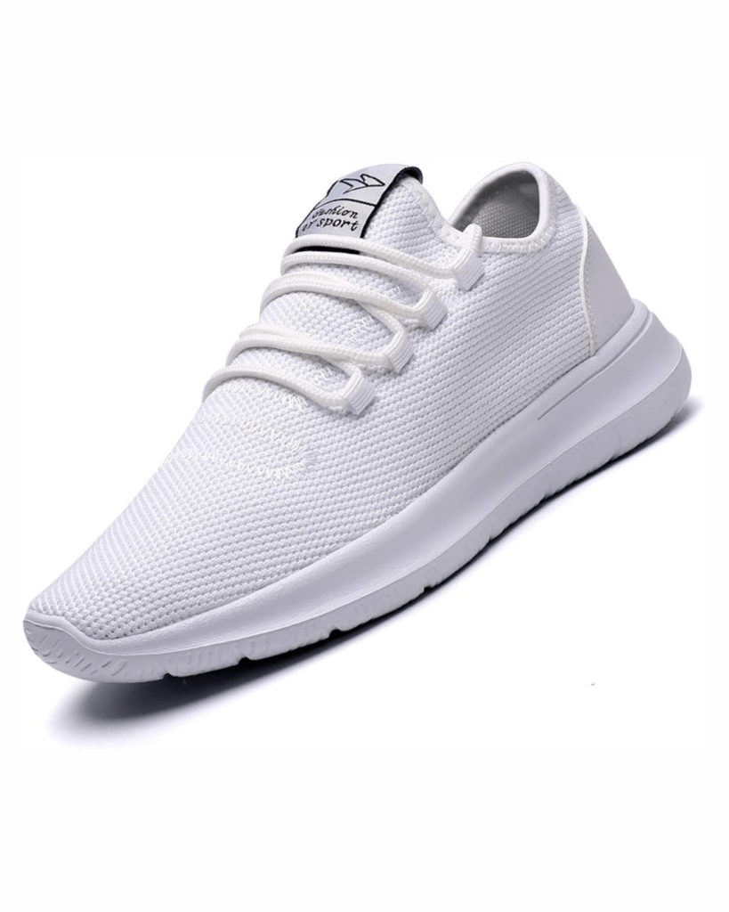 KEEZMZ Men's Running Shoes Fashion Breathable Sneakers Mesh Soft Sole Casual Athletic Lightweight