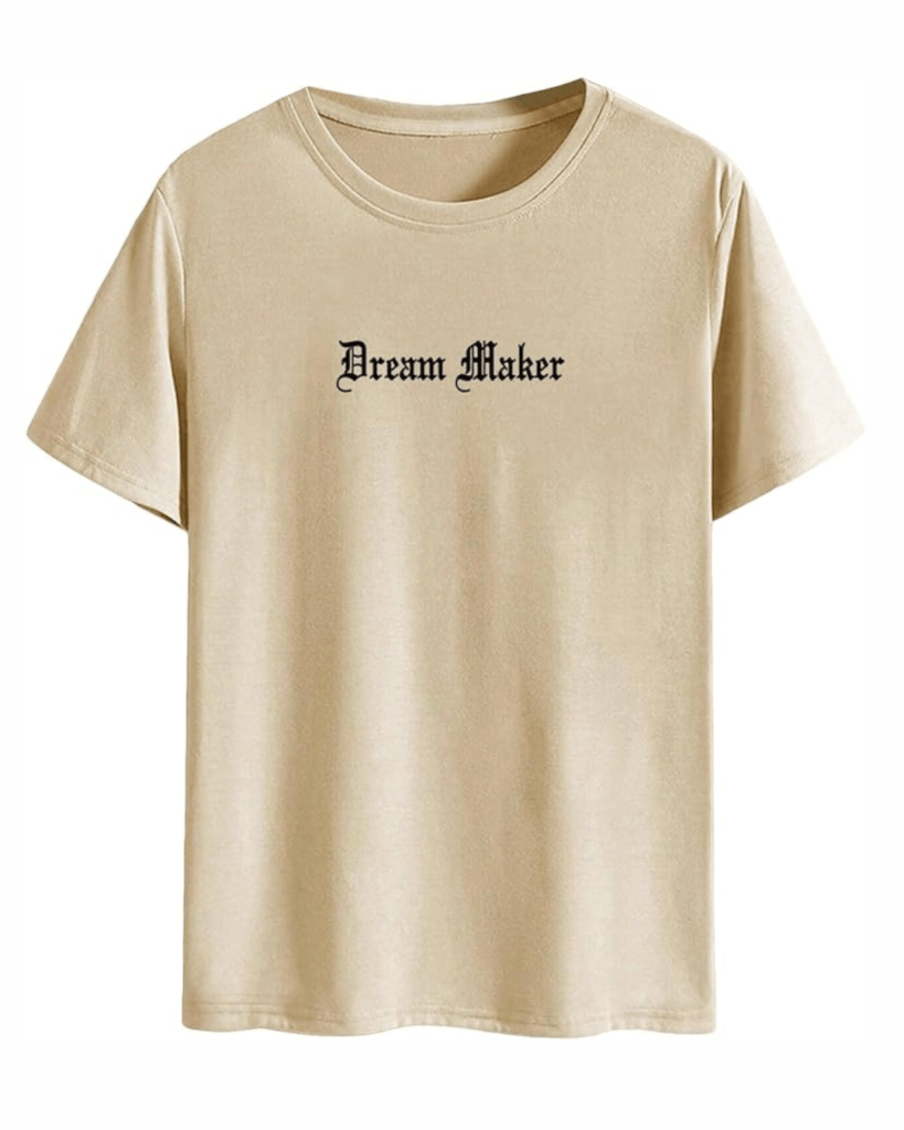 SHENHE Men's Graphic Floral Letter Print Short Sleeve Round Neck T Shirt Tee Tops