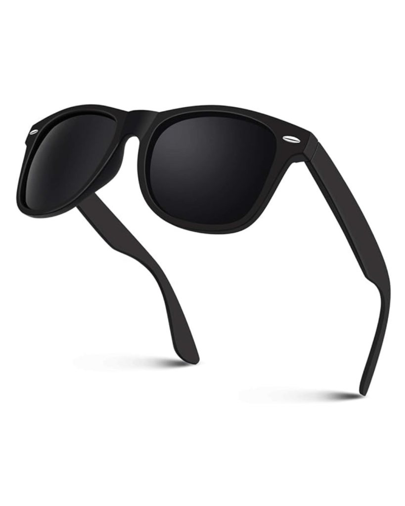 Sunier Polarized Sunglasses Men 80's Retro Classic Square Frame Driving Fishing Mens Women Sunglasses SR003