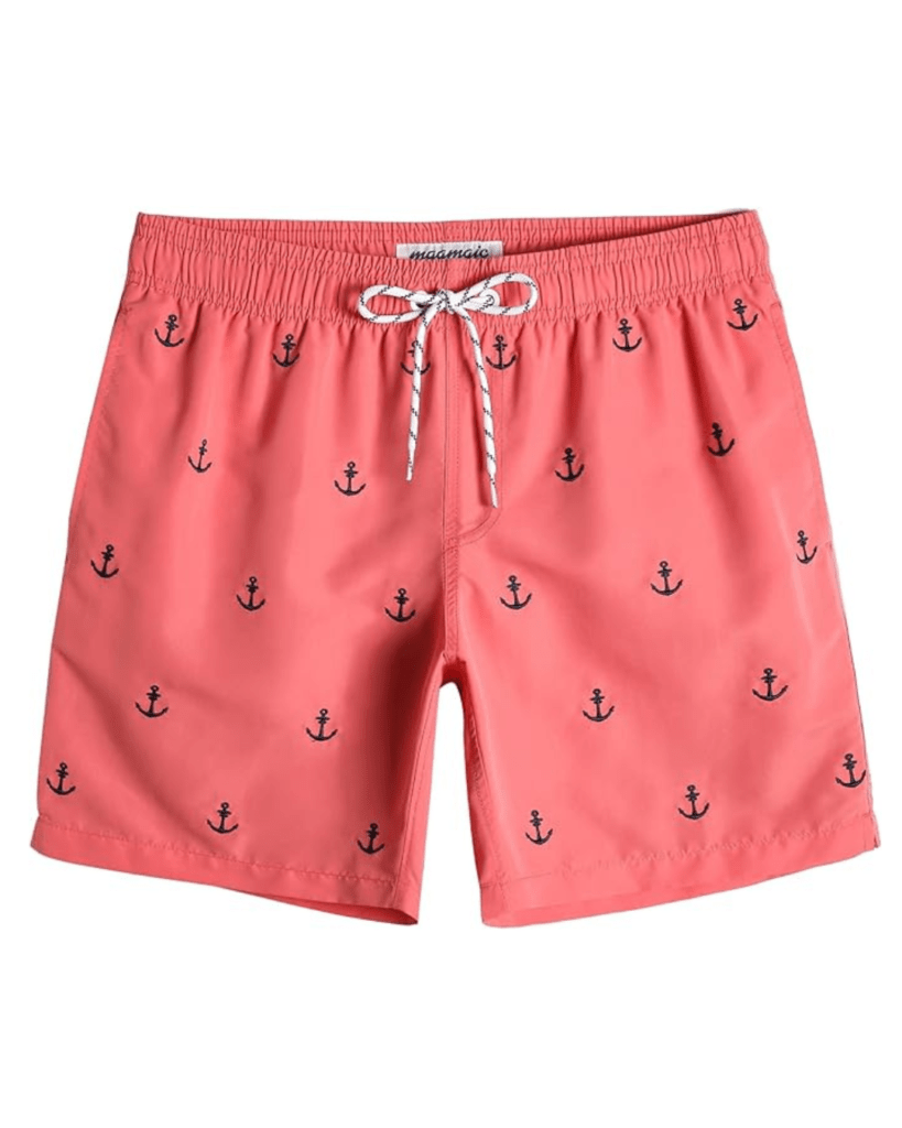 maamgic Mens Swim Trunks Quick Dry Swim Shorts with Mesh Lining Funny Swimwear Bathing Suits
