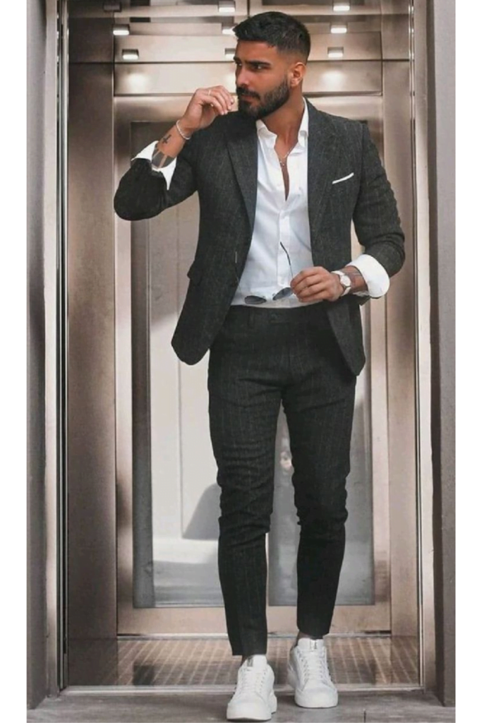 Casual Chic Vibes: mens wedding dress ideas