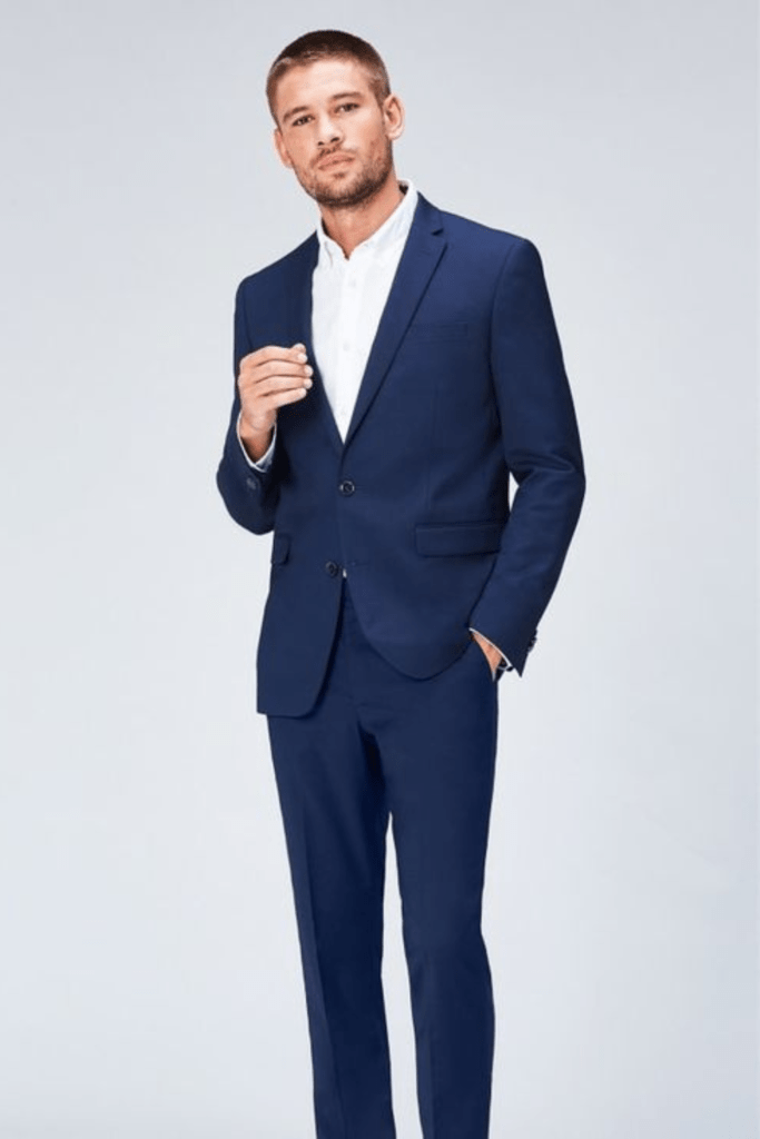 Modern Minimalism: mens wedding dress ideas