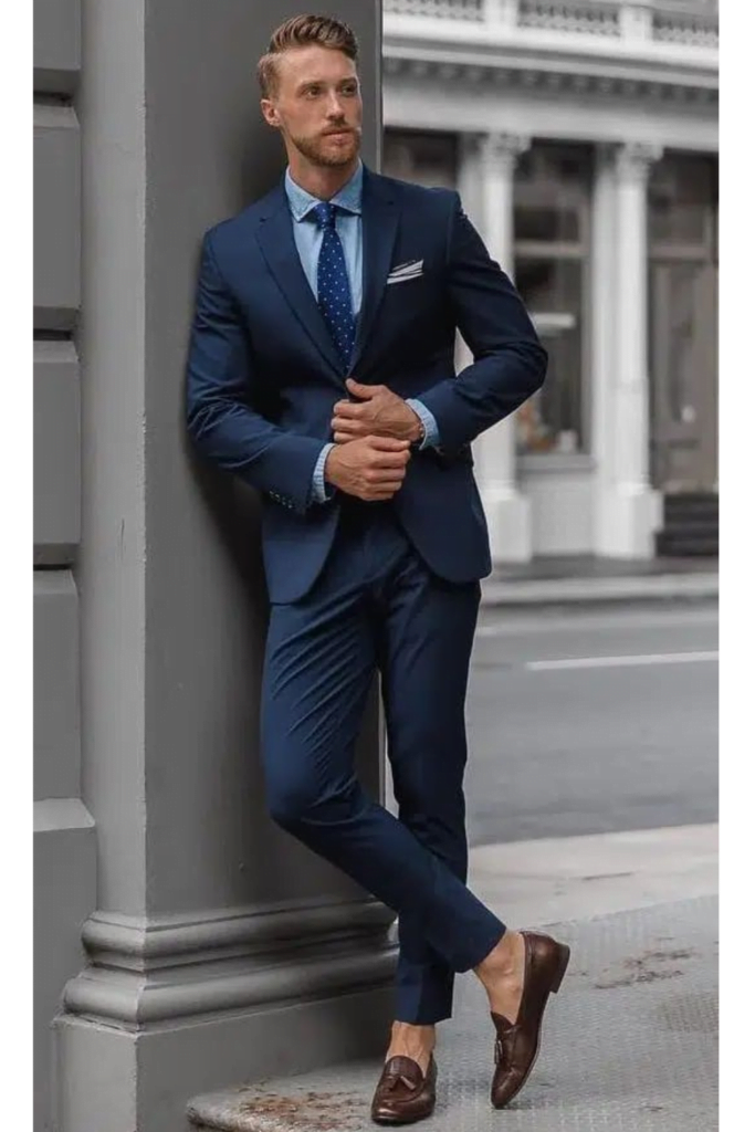Monochrome Magic: mens wedding dress ideas