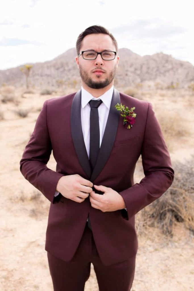 Monochrome Magic: mens wedding dress ideas