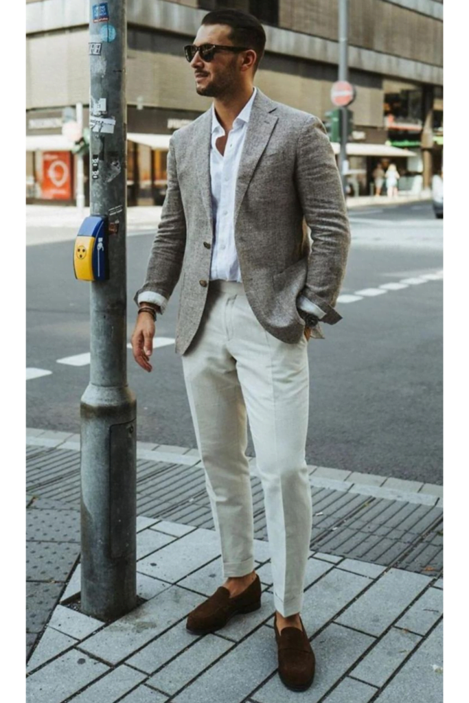 Casual Chic Vibes: mens wedding dress ideas