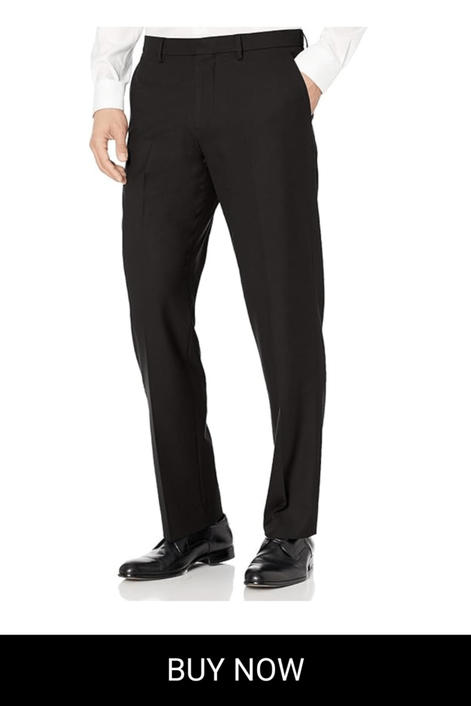 Amazon Essentials Men's Classic-Fit Wrinkle-Resistant Stretch Dress Pant