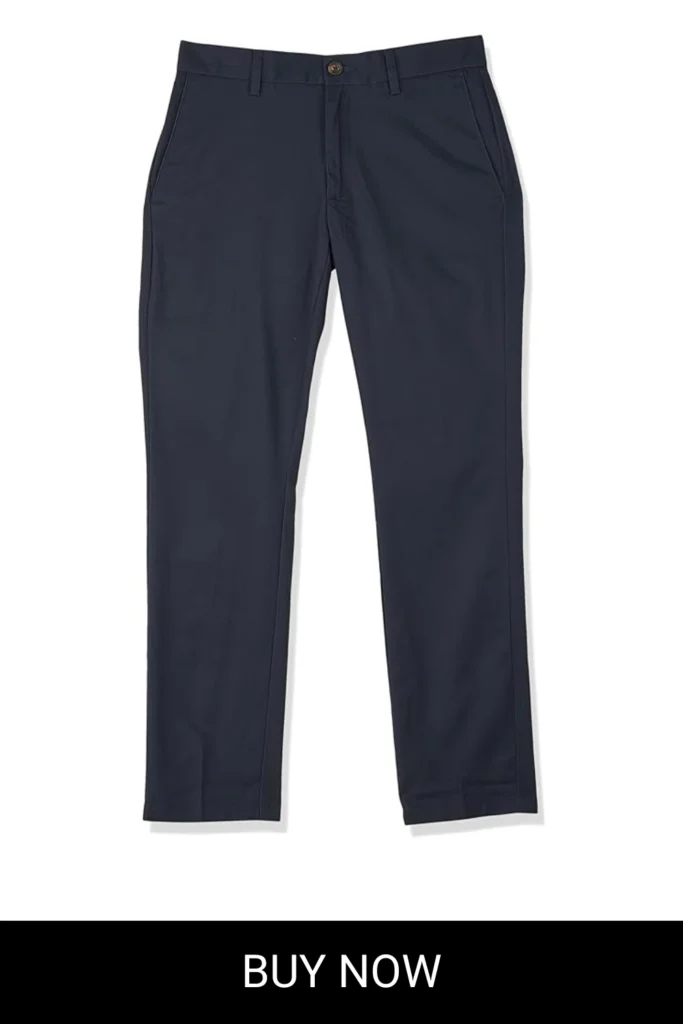 Amazon Essentials Men's Slim-Fit Wrinkle-Resistant Flat-Front Chino Pant