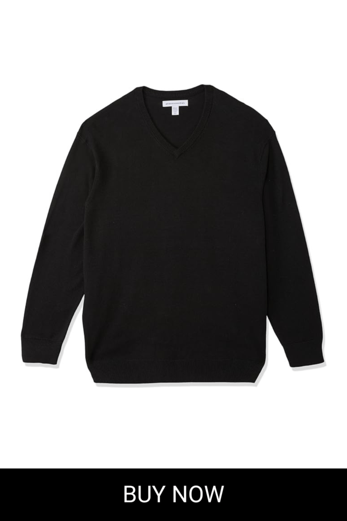 Amazon Essentials Men's V-Neck Sweater