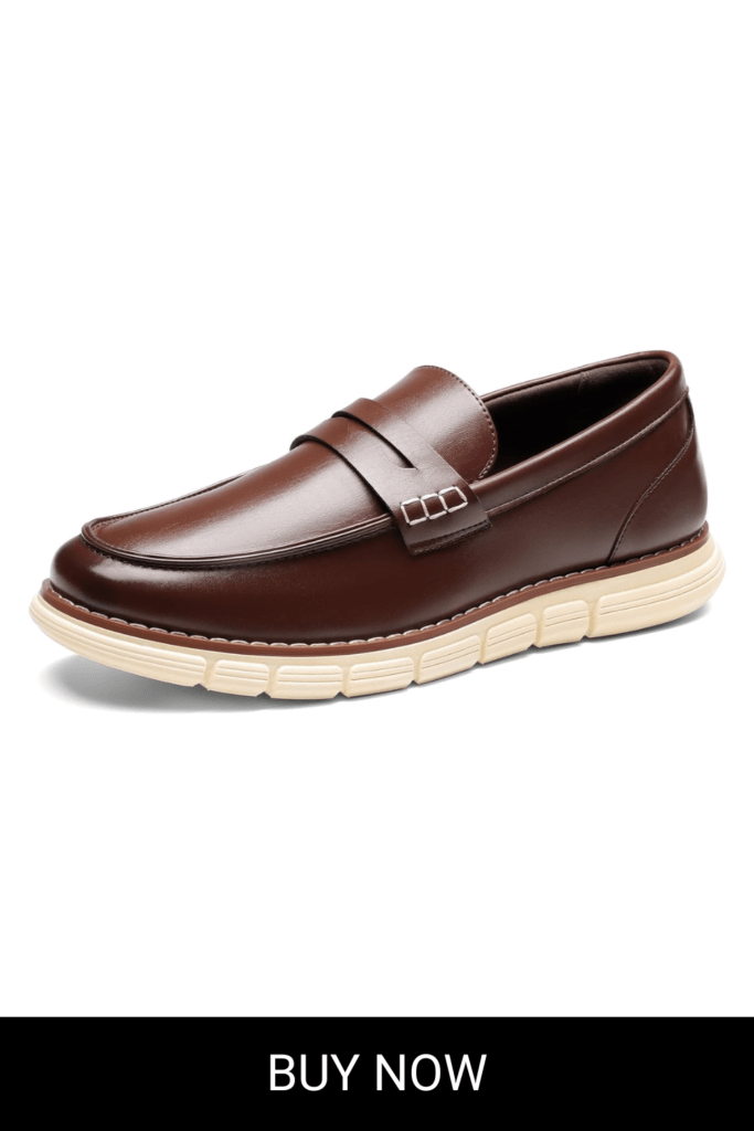 Bruno Marc Men's Casual Dress Shoes Slip-on Lightweight Penny Loafers