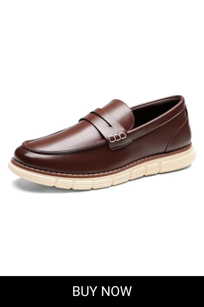 Bruno Marc Men's Casual Dress Shoes Slip-on Lightweight Penny Loafers