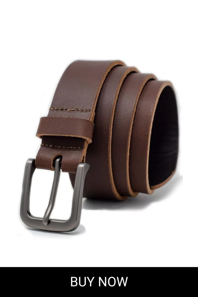 Full Hide Leather Belt - Made in England