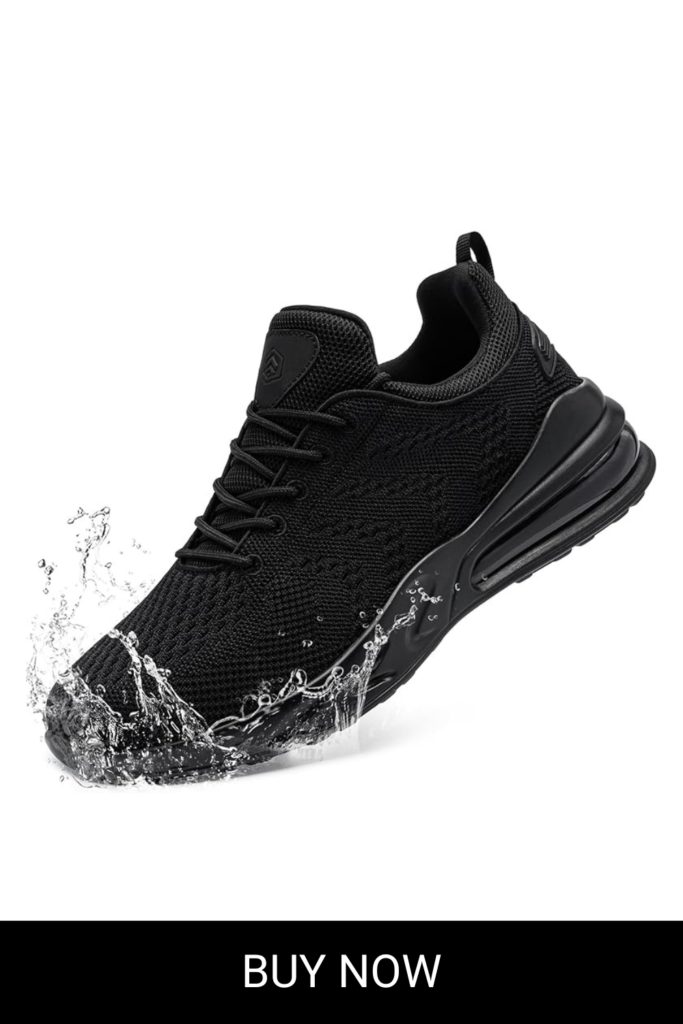 LARNMERN Mens Non Slip Work Shoes Slip On Water Resistant Walking Sneakers Zapatos Trabajo Waterproof Food Service Chef Kitchen