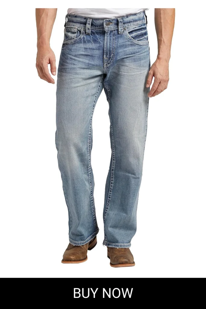 Silver Jeans Co. Men's Gordie Relaxed Fit Straight Leg Jeans