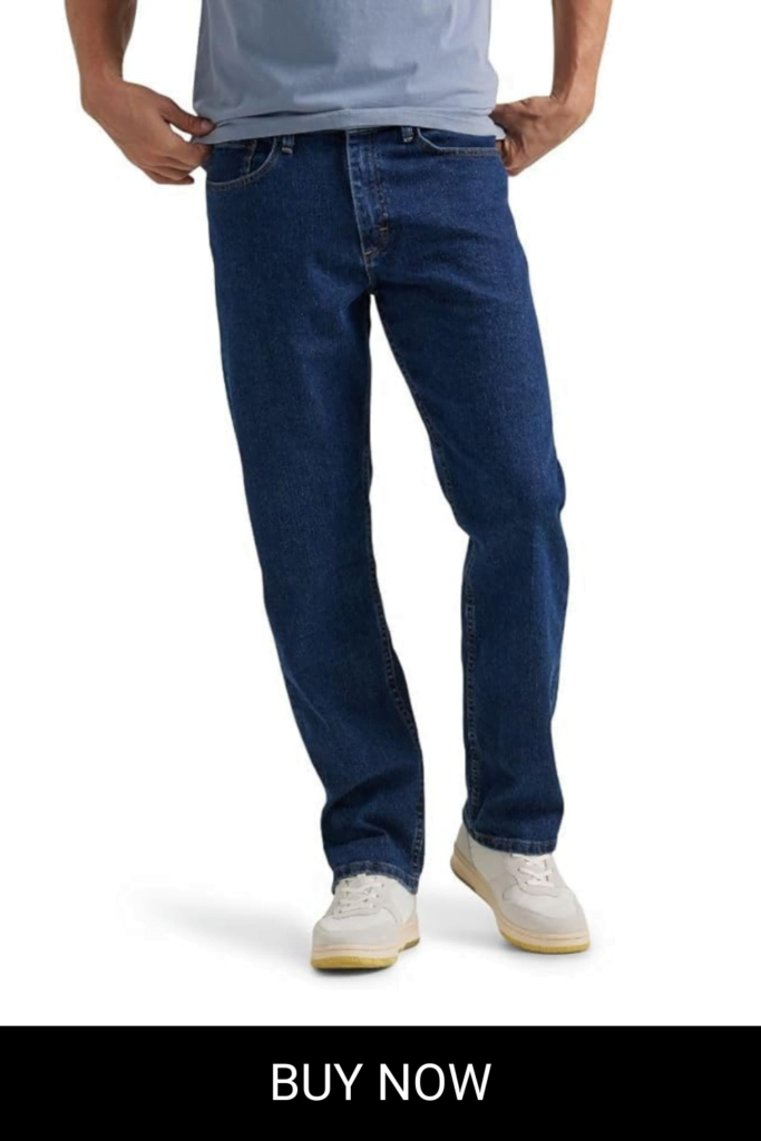 Wrangler Authentics mens Comfort Flex Waist Relaxed Fit Jean