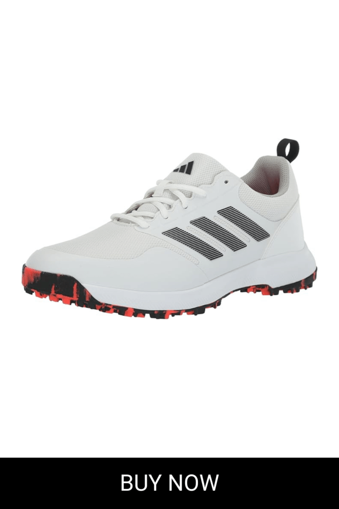 adidas men's Tech Response Spikeless 3.0 Golf Shoes